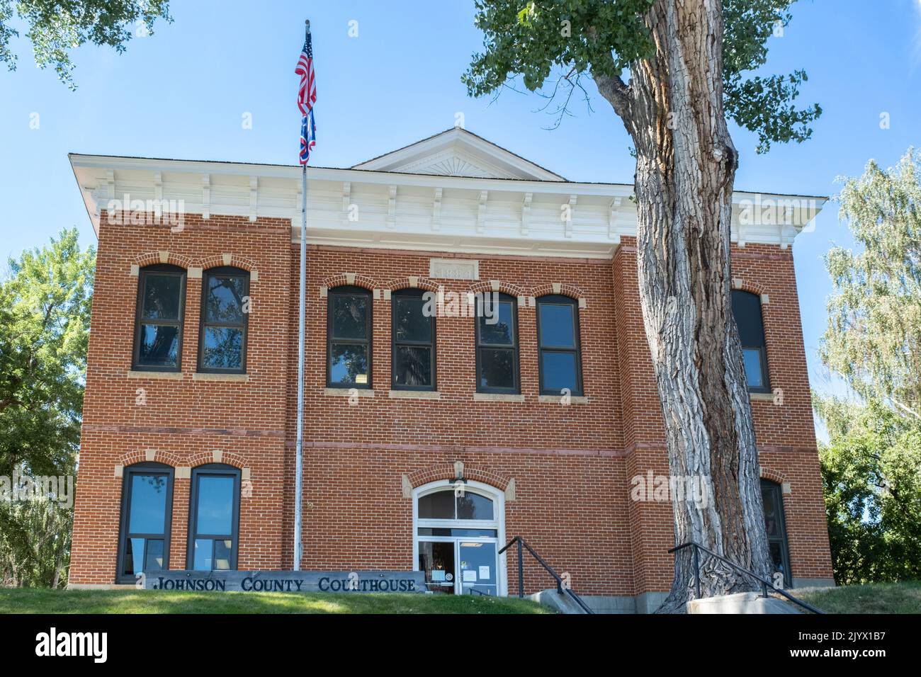 Johnson County Courthouse, Buffalo, Wyoming Stockfoto