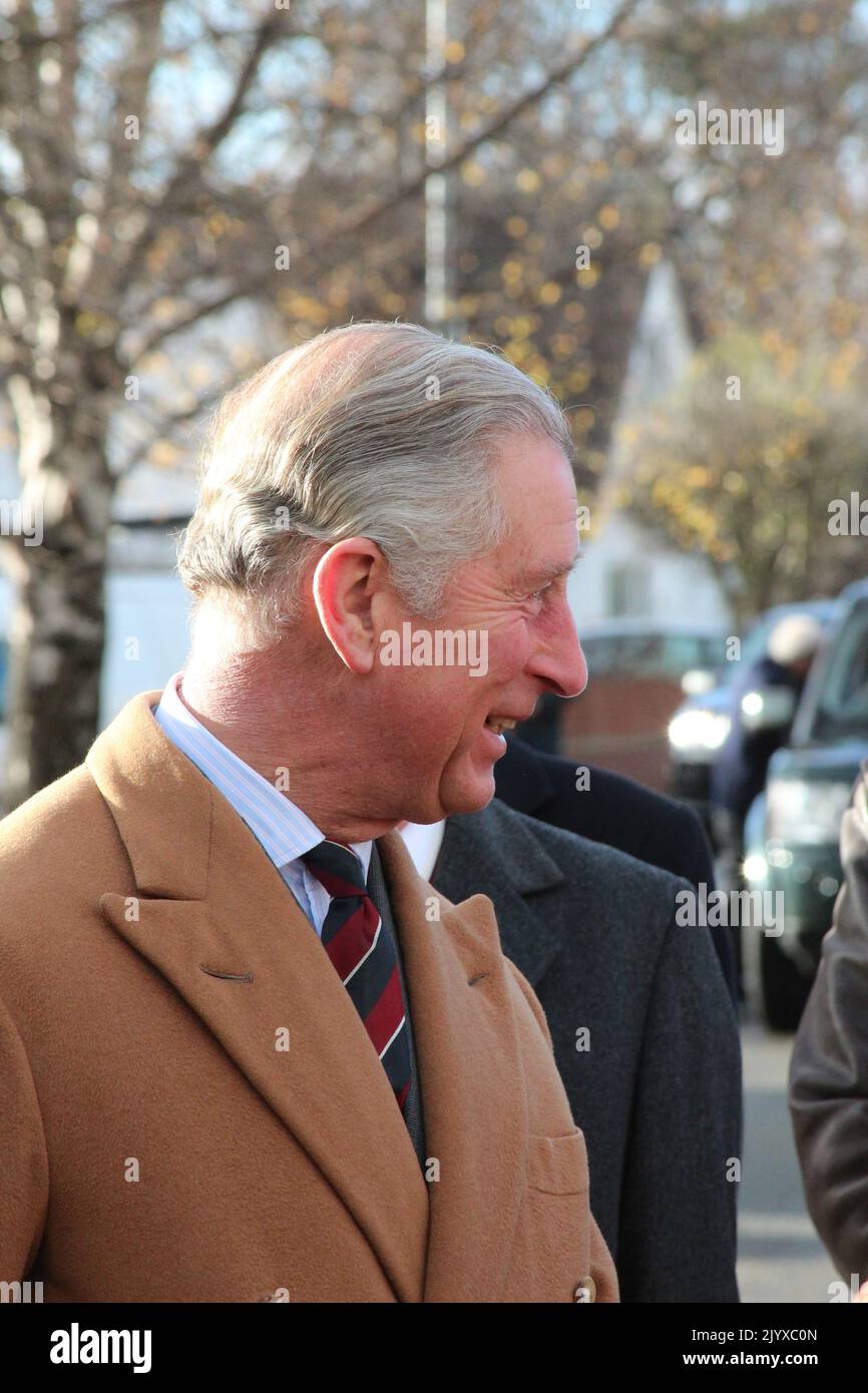 Der König Karl III Stockfoto