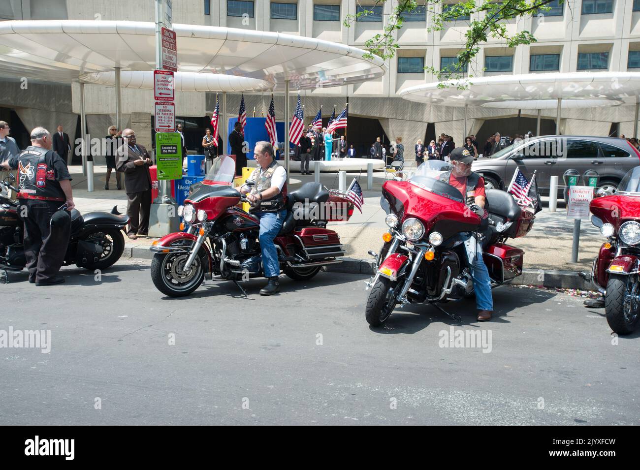 Memorial Day Gedenkveranstaltungen, HUD-Hauptquartier. Stockfoto