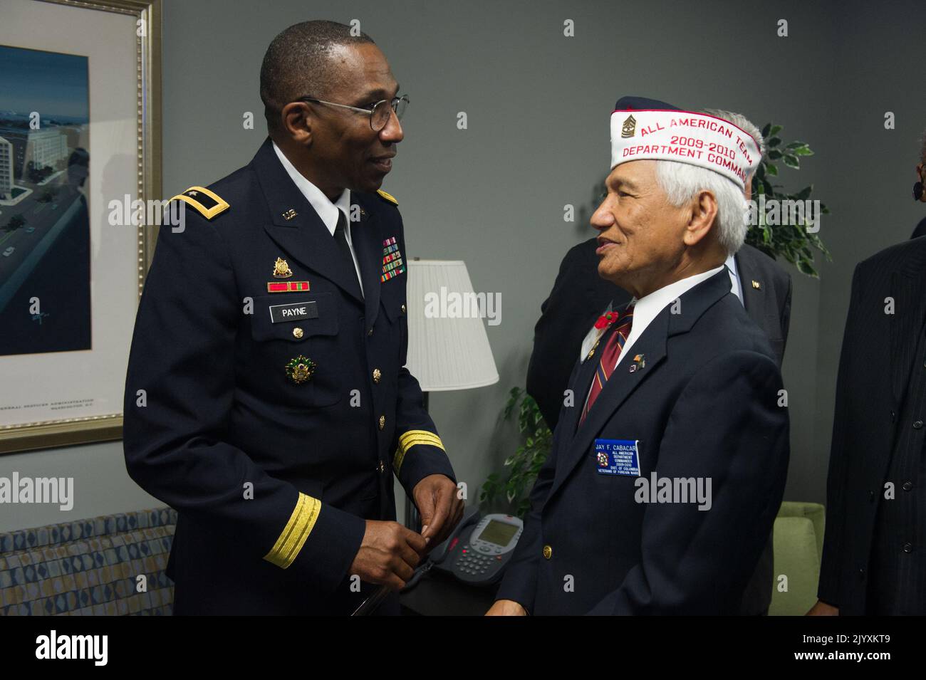 Memorial Day Gedenkveranstaltungen, HUD-Hauptquartier. Stockfoto