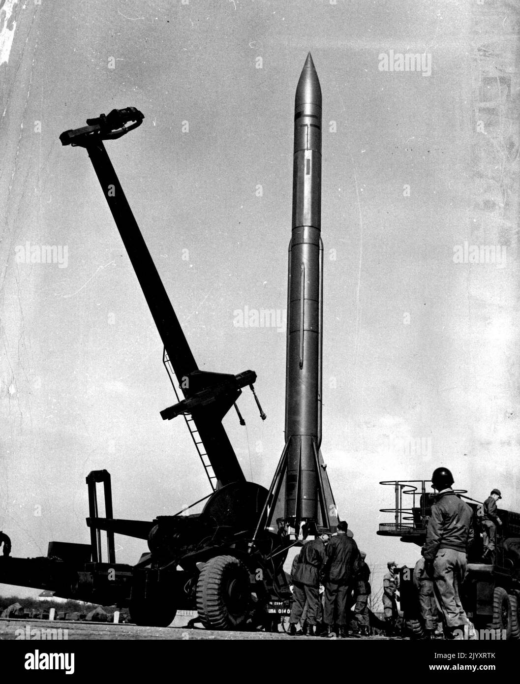 Krähe des 259. Field Artillery Missile Bataillons (Corporal), das den