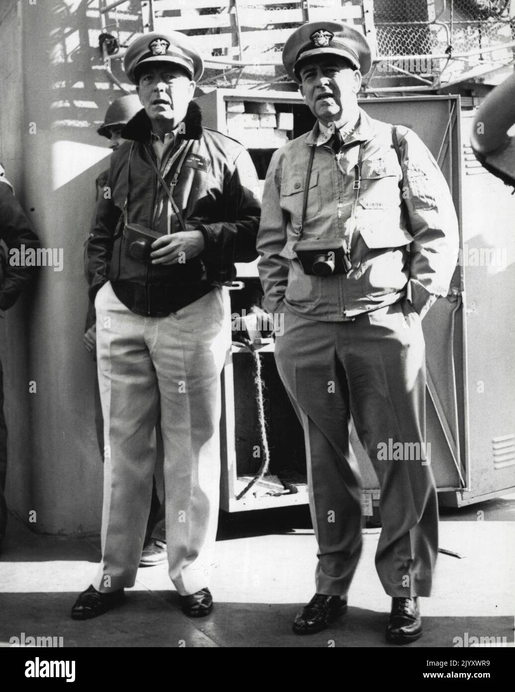 Admiral arthur william radford Fotos und Bildmaterial in hoher