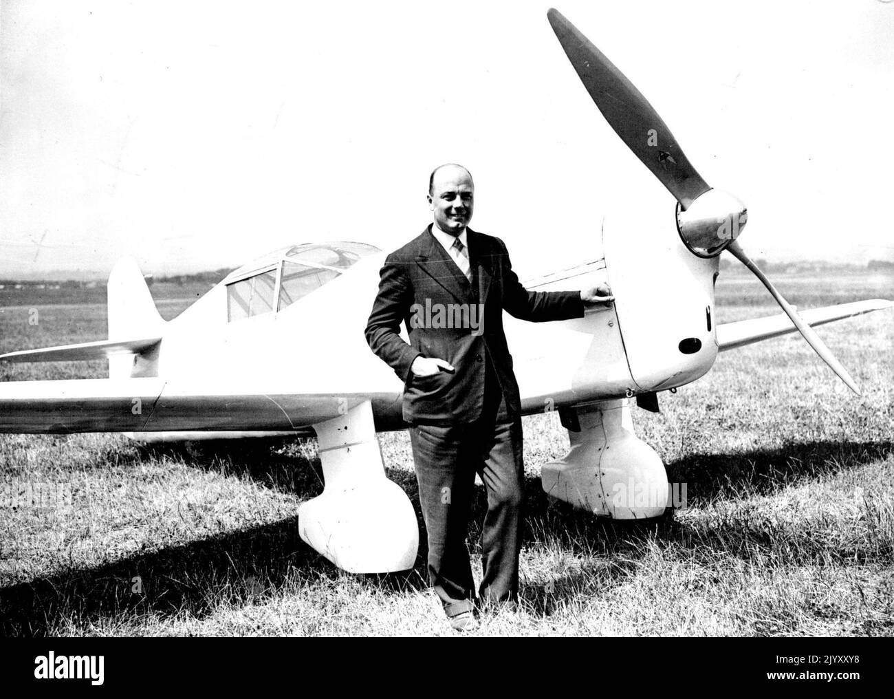 Capt. Percival. 01. Januar 1954. (Foto von Associated Press von Great Britain Ltd.). Stockfoto