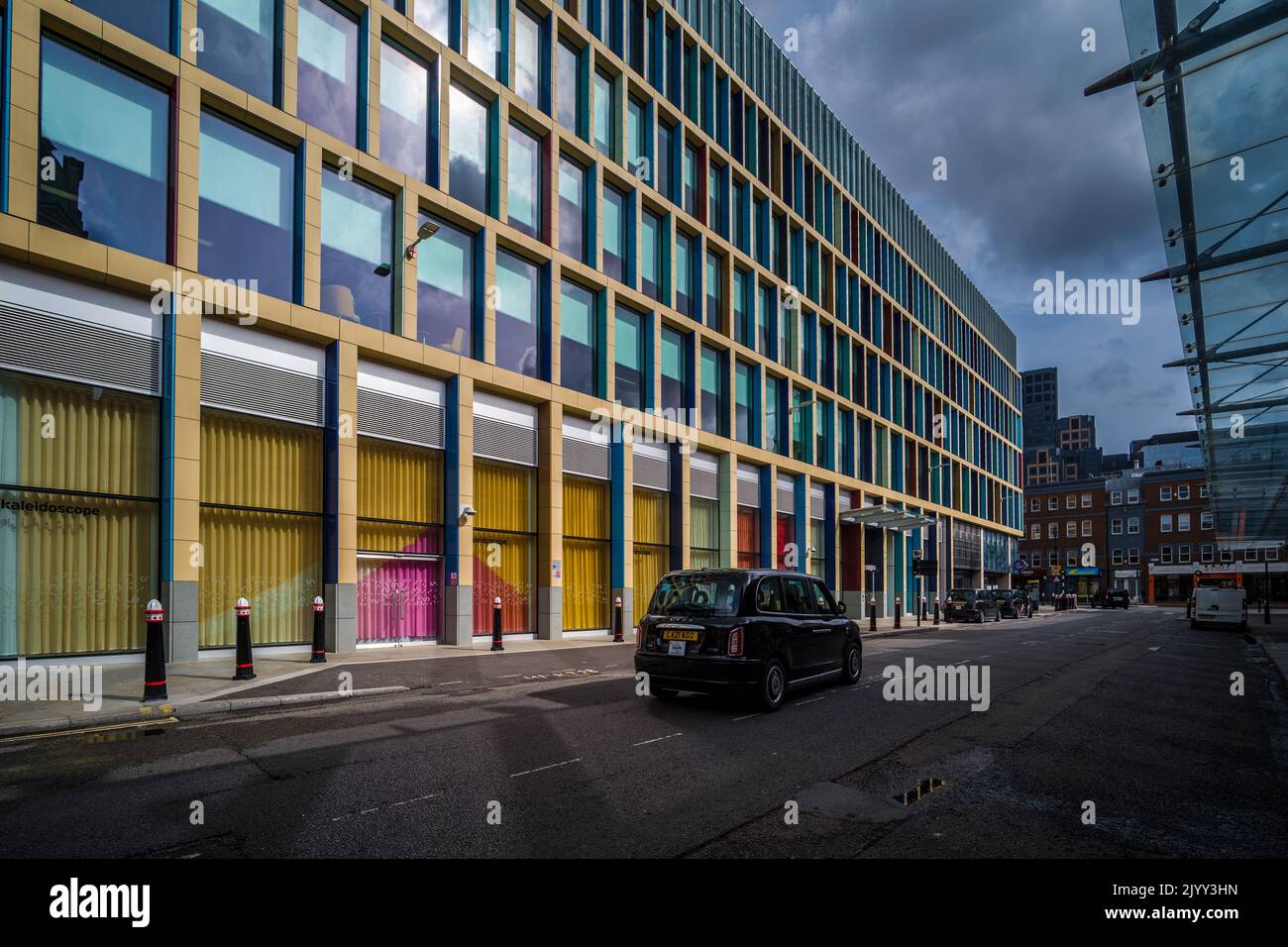 TikTok London Hauptsitz - TikTok London Hauptsitz im Kaleidoscope Gebäude 4 Lindsey St in Smithfield, Central London. Architect PLP 2019 Stockfoto