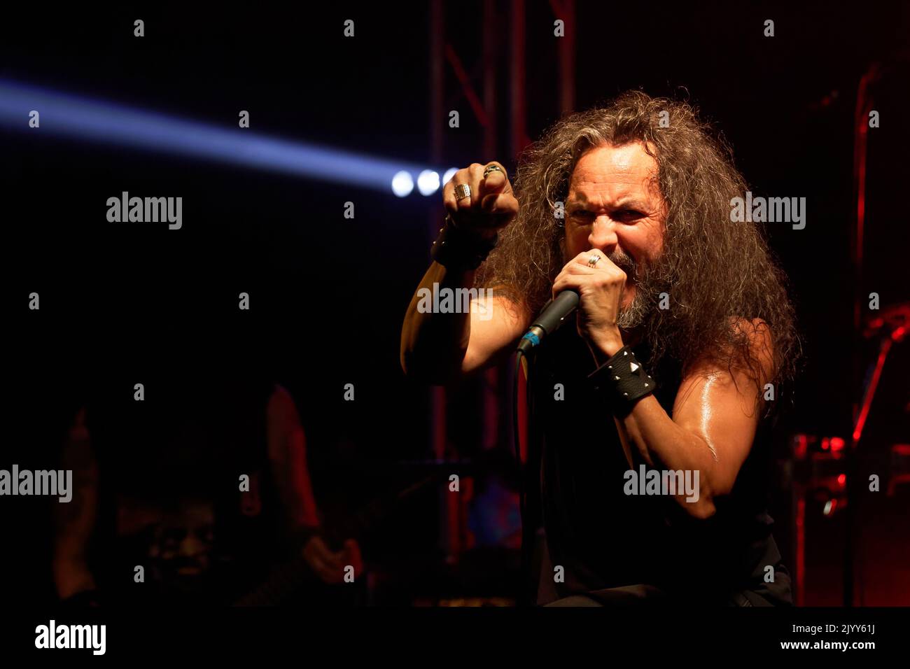 DEATH ANGEL Le Rat's, Puget, FRANKREICH, 21/07/2017 Florent 'MrCrash' B. Stockfoto