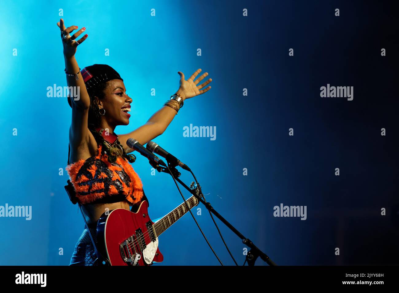 NOVA TWINS MARSATAC , Marseille, FRANKREICH, 24/06/2017 Florent 'MrCrash' B. Stockfoto