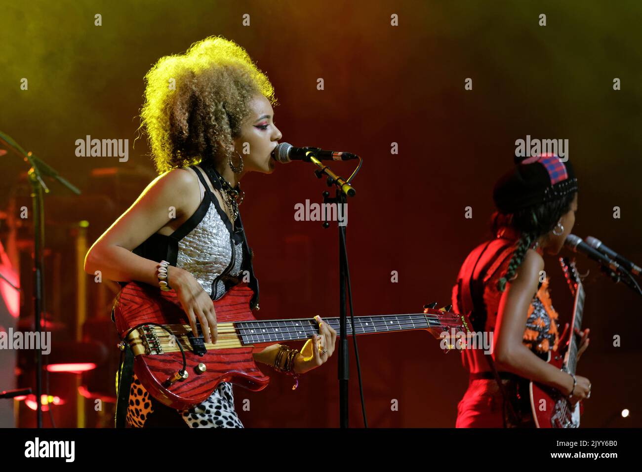 NOVA TWINS MARSATAC , Marseille, FRANKREICH, 24/06/2017 Florent 'MrCrash' B. Stockfoto