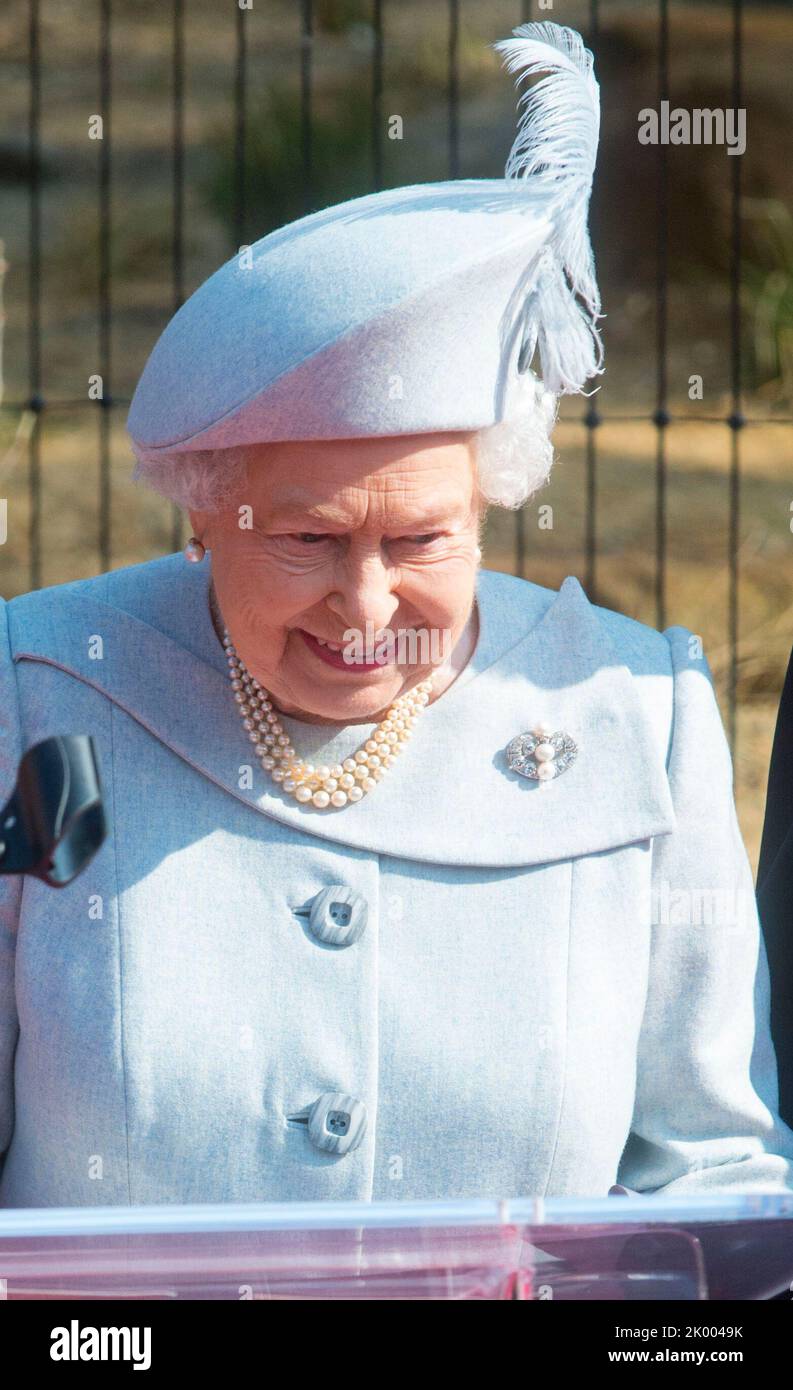 Ihre Majestät stirbt die Königin Stockfotografie Alamy