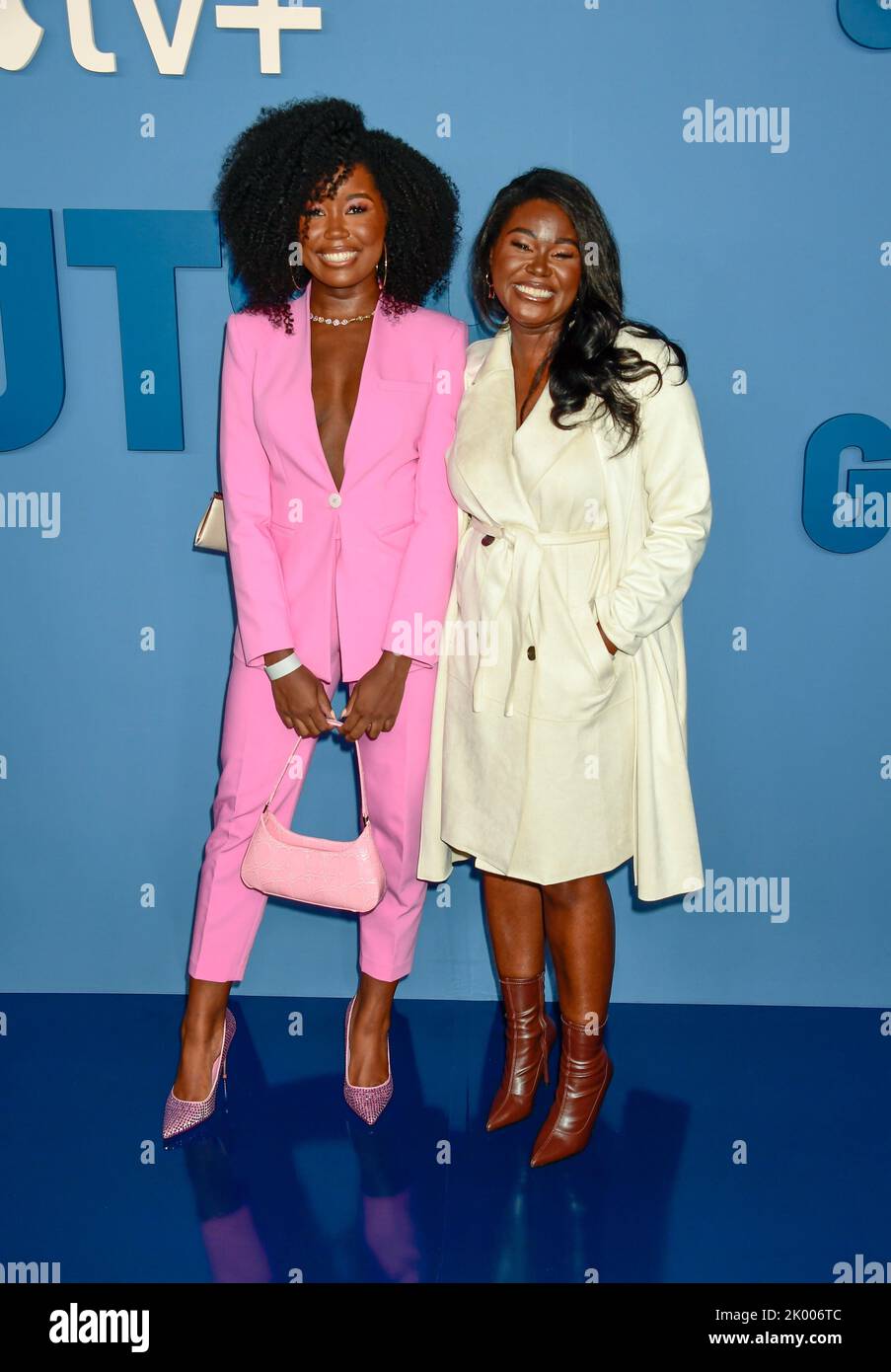 8. September 2022, New York City DR Jasmine Kudji, DR Cynthia Kudji kommt zu APPLE TV Docu-Serie Premiere von GUTSY, die am Donnerstag, 8. September 2022, im Times Center Theatre in New York City stattfindet. Foto von Jennifer Graylock-Alamy Stockfoto