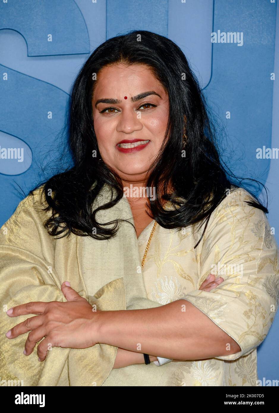 8. September 2022, New York City Zarna Garg kommt zu APPLE TV Docu-Serie Premiere von GUTSY, im Times Center Theatre in New York City, Donnerstag, 8. September 2022 statt. Foto von Jennifer Graylock-Alamy Stockfoto