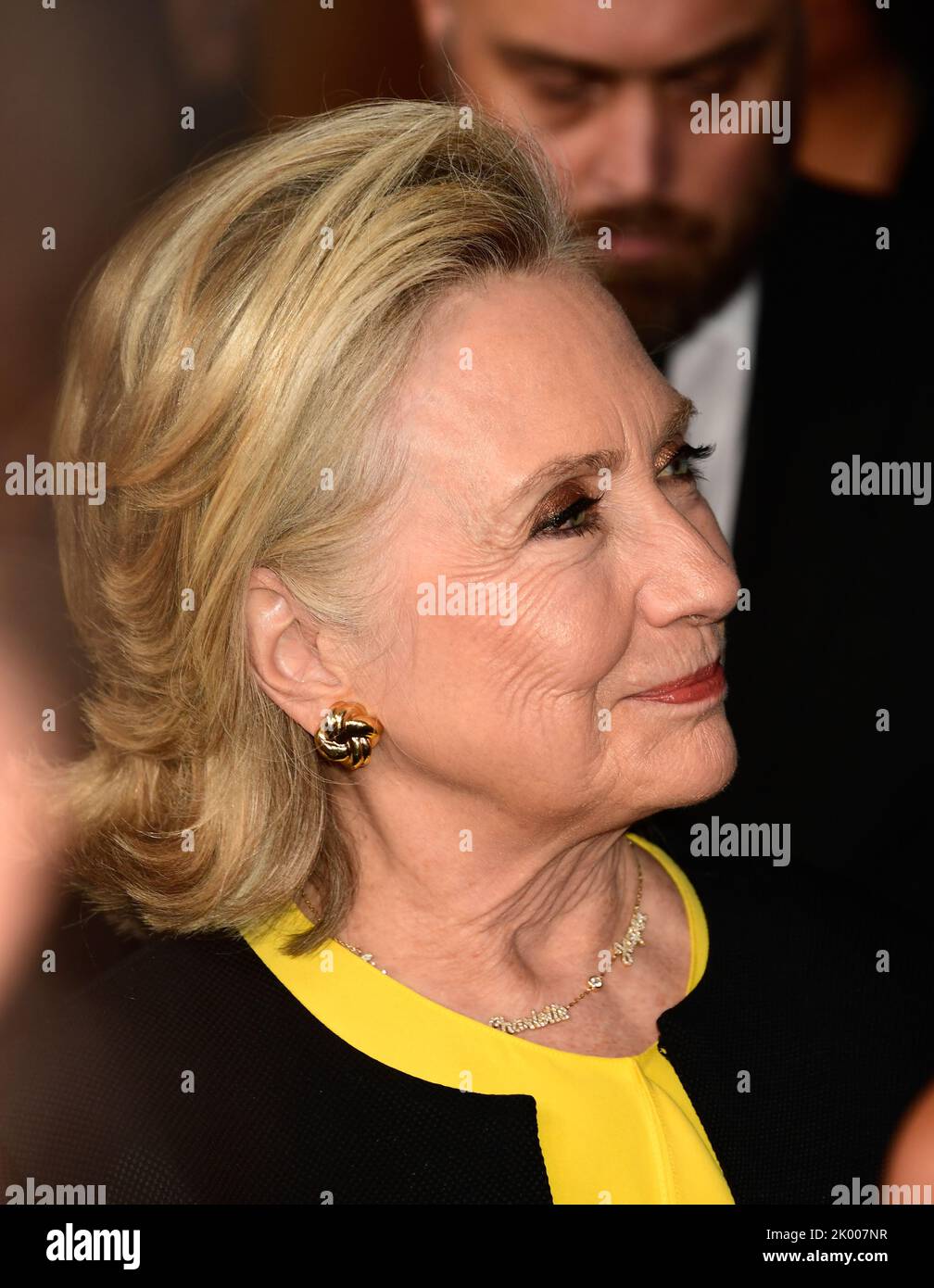 8. September 2022, New York City Hillary Clinton kommt zur APPLE TV Docu-Serie Premiere von GUTSY, die am Donnerstag, den 8. September 2022 im Times Center Theatre in New York City stattfand. Foto von Jennifer Graylock-Alamy Stockfoto