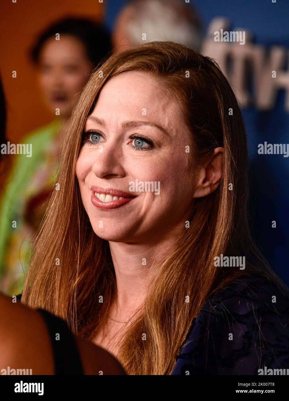 8. September 2022, New York City Chelsea Clinton kommt zur APPLE TV Docu-Serie Premiere von GUTSY, die am Donnerstag, 8. September 2022, im Times Center Theatre in New York City stattfand. Foto von Jennifer Graylock-Alamy Stockfoto