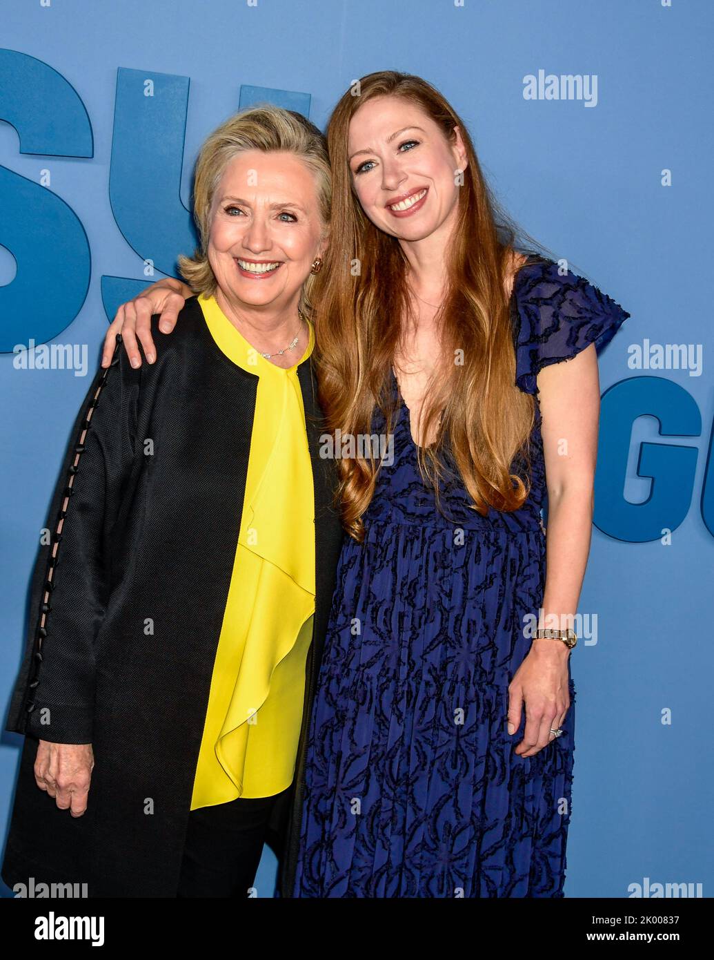 8. September 2022, New York City Hillary Clinton, Chelsea Clinton kommt zur APPLE TV Docu-Serie Premiere von GUTSY, die am Donnerstag, 8. September 2022, im Times Center Theatre in New York City stattfand. Foto von Jennifer Graylock-Alamy Stockfoto