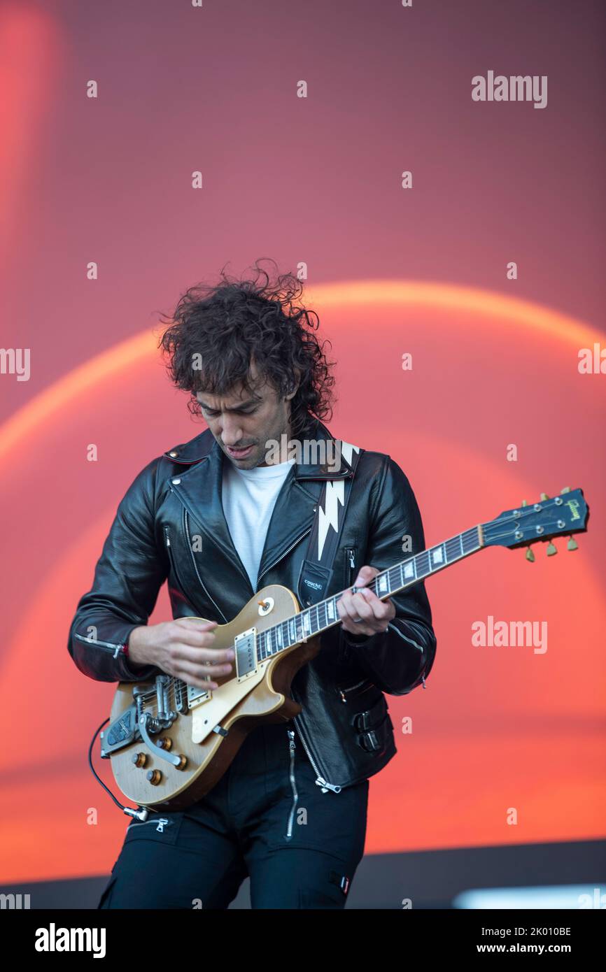The Strokes live beim Tempelhof Sounds Festival in Berlin Stockfoto