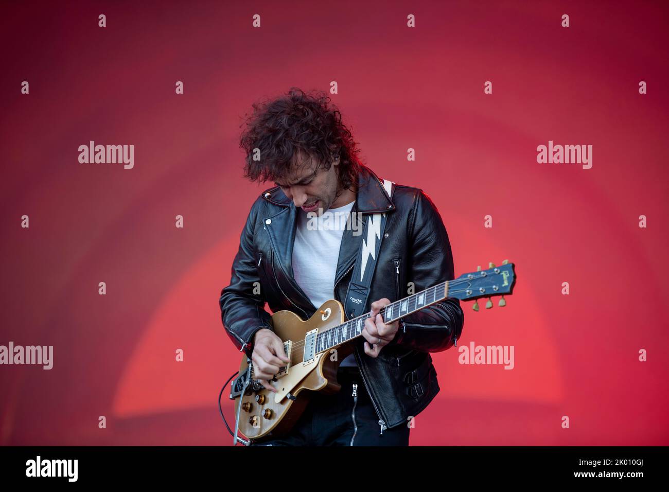 The Strokes live beim Tempelhof Sounds Festival in Berlin Stockfoto