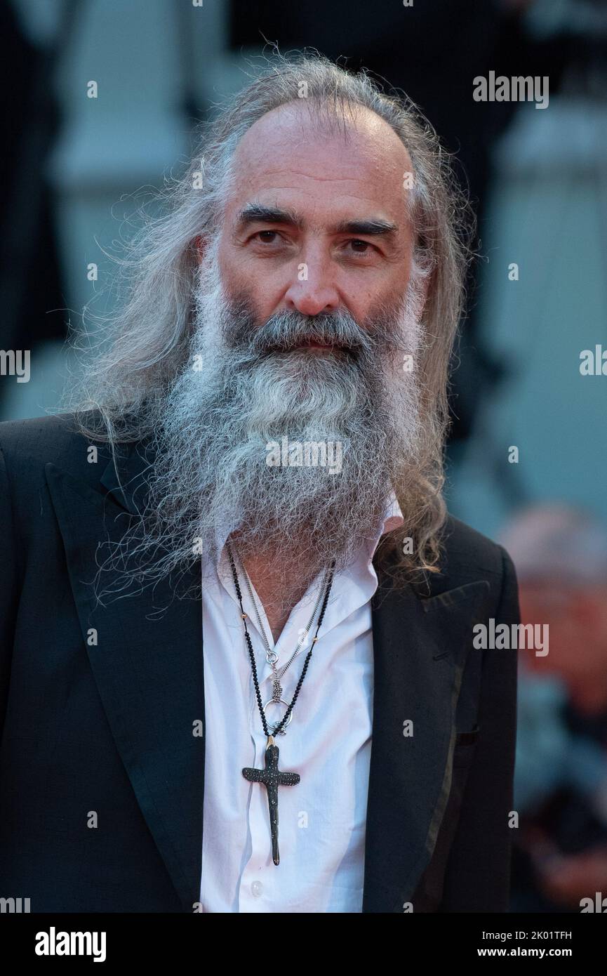 Venedig, Italien, 8. September 2022. Warren Ellis beim Internationalen Filmfestival von Venedig 79. - „Blonder“ Roter Teppich am 8. September 2022. Pablo Cotello/imageSPACE/MediaPunch Stockfoto