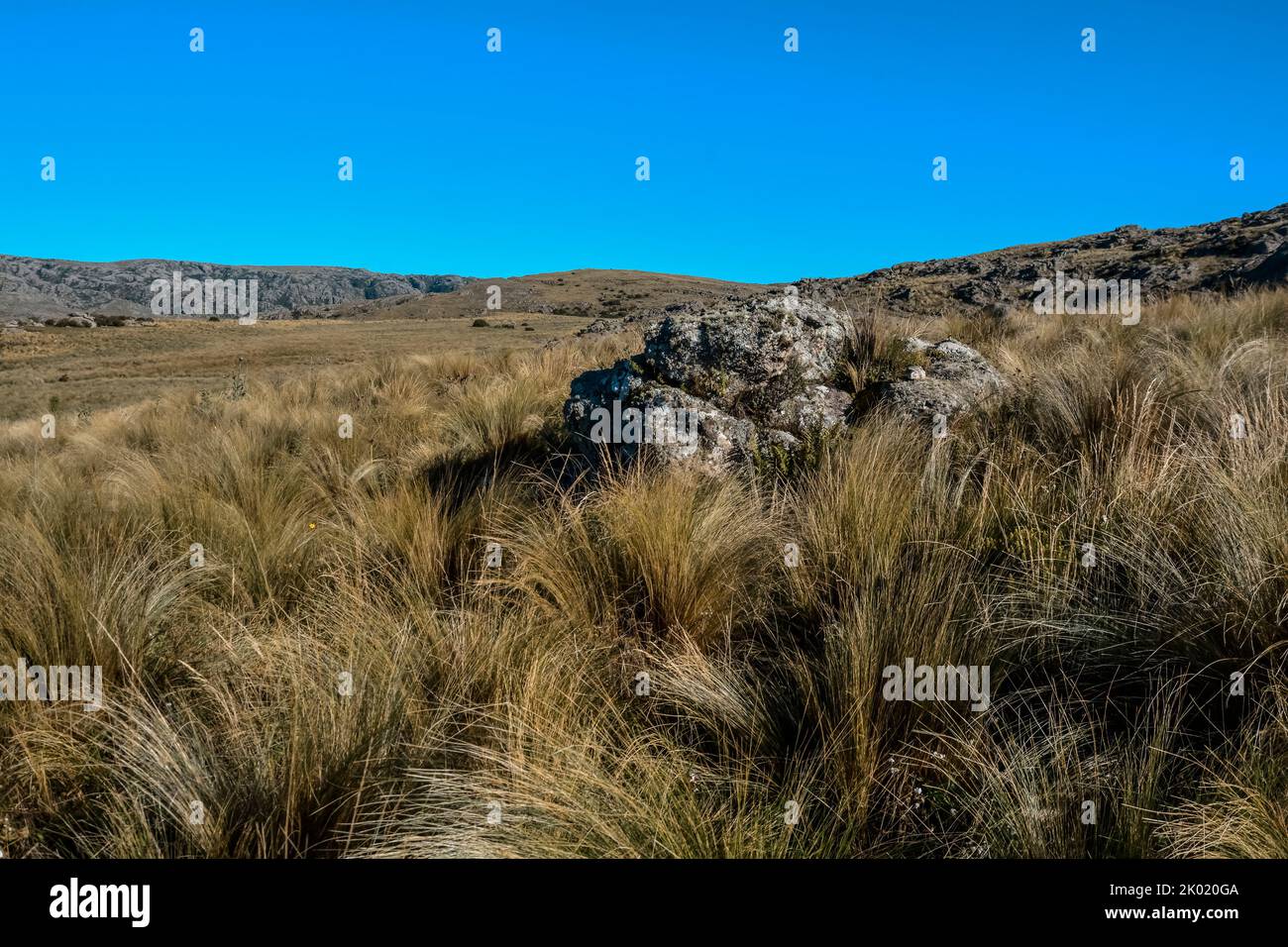Sierras der Provinz Cordoba.Argentinien Stockfoto