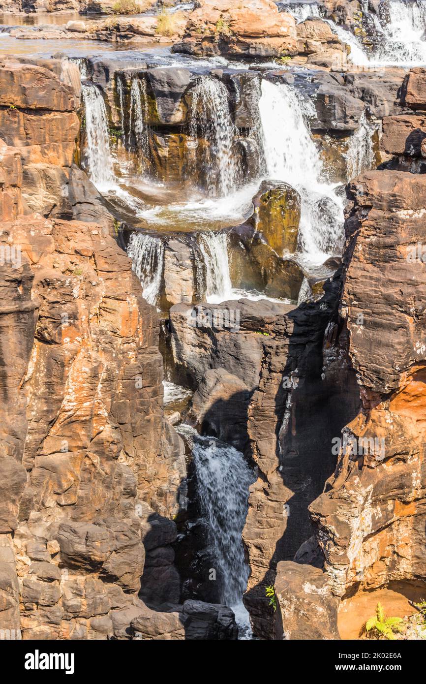 Die Luck-Schlaglöcher von Bourkes befinden sich im Blyde River Canyon Reserve an der Panoramastrasse in der südafrikanischen provinz mpumalanga Stockfoto