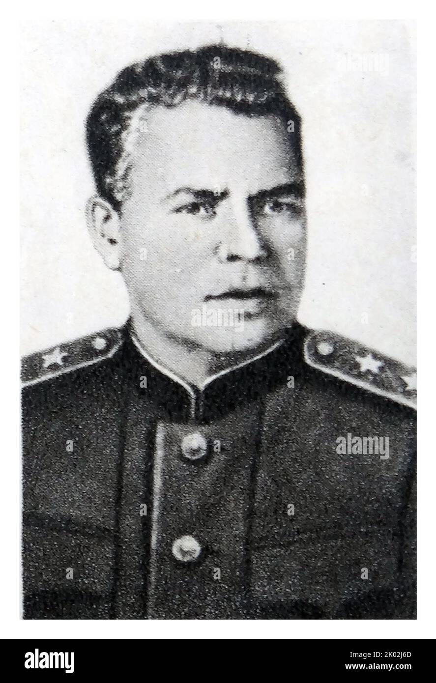 Alexey Iwanowitsch Shakhurin (1904-1975) Generaloberst des Ingenieur- und Luftfahrtdienstes Stockfoto