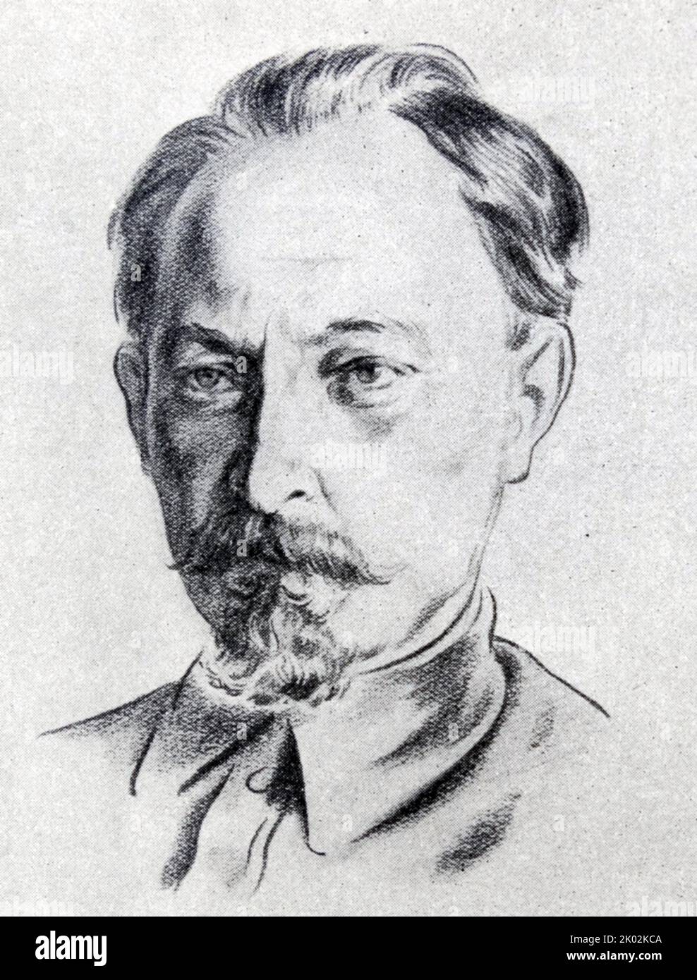 Felix Edmundovich Dserschinsky (1877 - 1926), der den Spitznamen "Eiserner Felix" trug, war ein bolschewistischer Revolutionär und Beamter. Geboren in den polnischen Adel, von 1917 bis zu seinem Tod im Jahr 1926 Dserschinski führte die ersten beiden sowjetischen Staatssicherheitsorganisationen, die Tscheka und die OGPU, und gründete eine Geheimpolizei für das postrevolutionäre Sowjetregime. Er war einer der Architekten des Roten Terrors Stockfoto