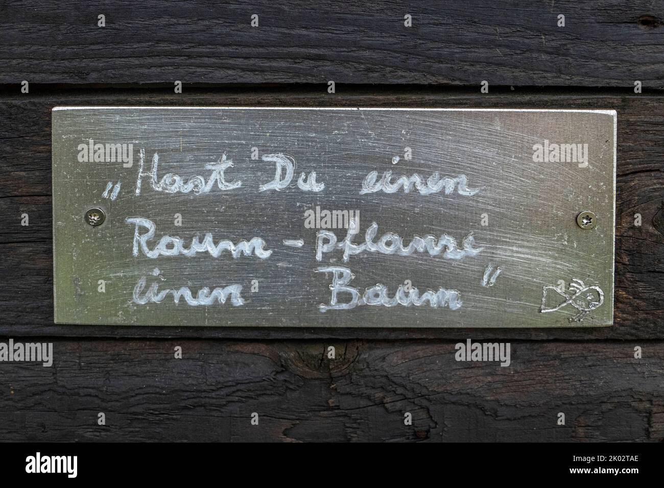 Saar-Hunsrück Traumschlaufen, Mannebach 111 Wanderweg, Mannebach, Saarburger Land, Rheinland-Pfalz, Deutschland Stockfoto