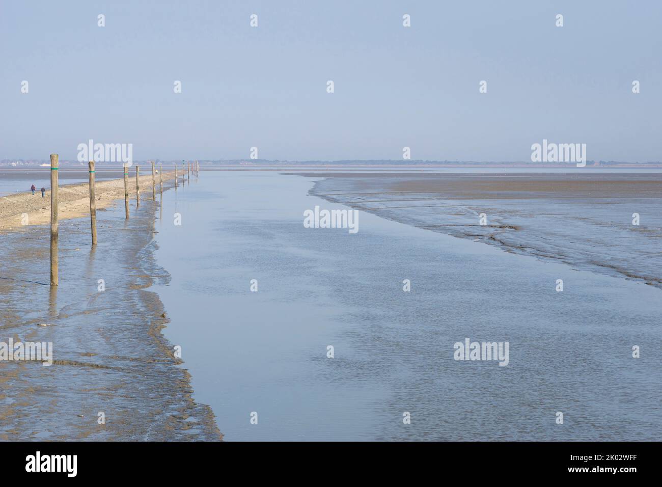 Nordsee, im Freien, Meer, Watt, Weite Stockfoto