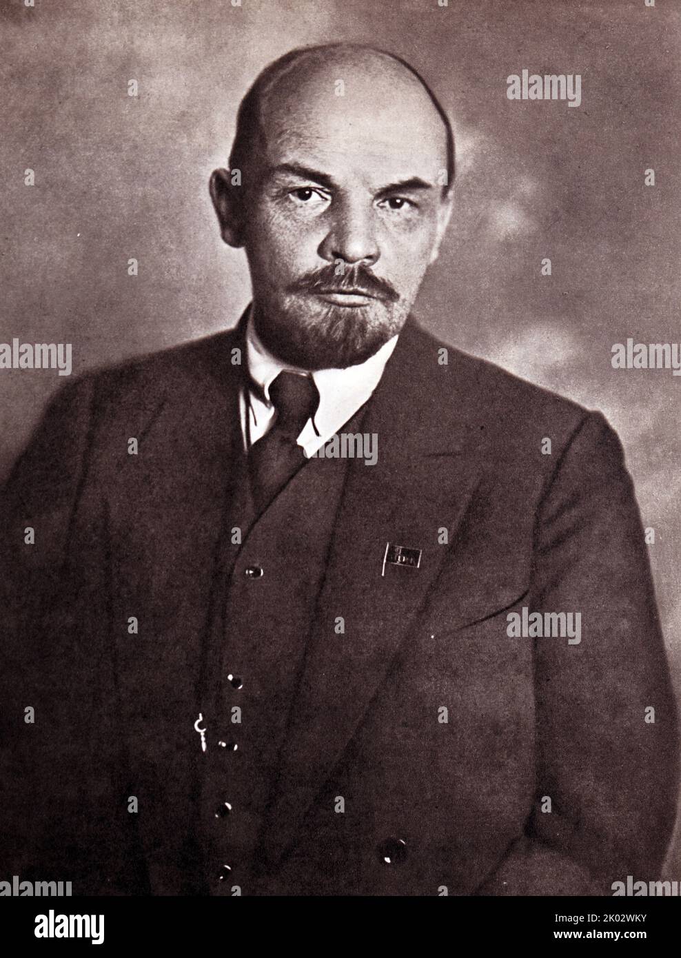 Wladimir Lenin. Moskau. 23. April 1920. Foto von L. Leonidow. Stockfoto