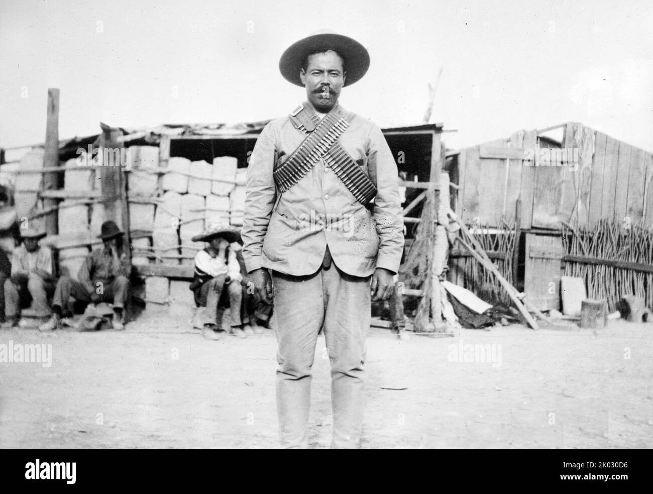 Francisco 'Pancho' Villa (1878 - 1923) Mexikanischer revolutionärer General und eine der prominentesten Persönlichkeiten der mexikanischen Revolution. Stockfoto