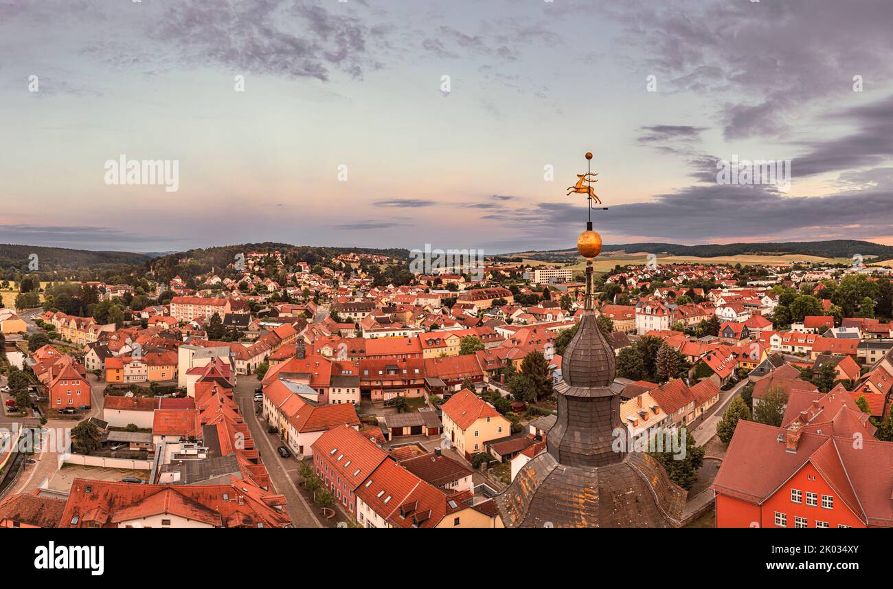 Hirsch springender hirsch -Fotos und -Bildmaterial in hoher Auflösung – Alamy