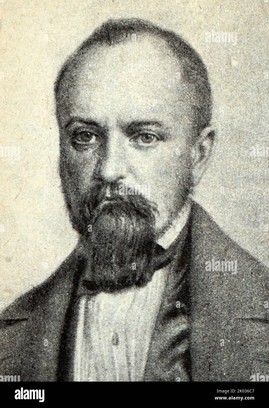 Alexander Ivanovich Herzen (1812 - 1870) russischer Schriftsteller und Denker, bekannt als der "Vater des russischen Sozialismus" Stockfoto