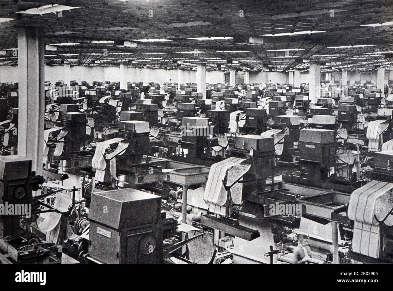 Sowjetische russische Fabrik. 1965 Stockfoto