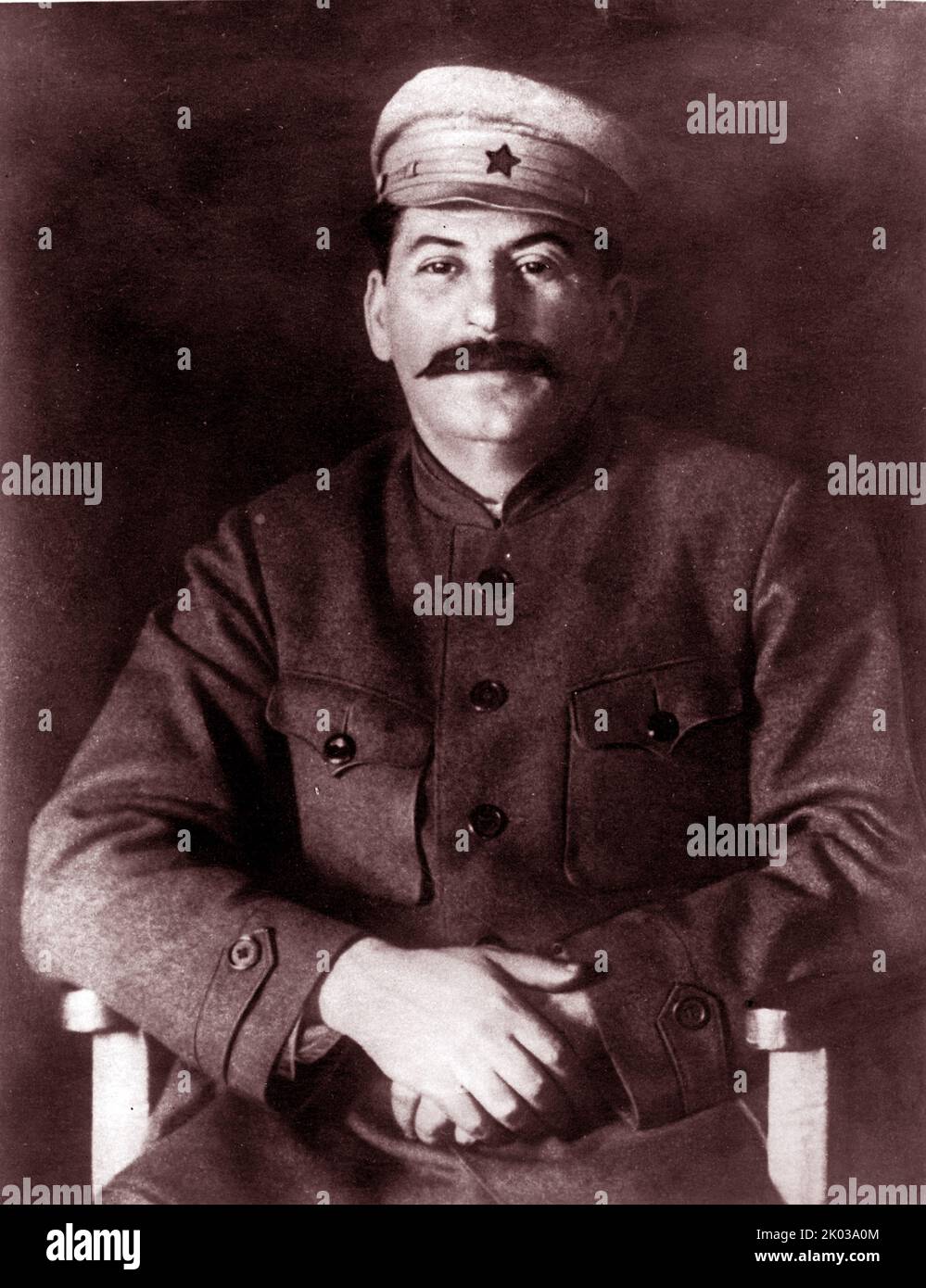 Joseph Vissarionovich Stalin (1878 - 1953), Herrscher der Sowjetunion von 1927 bis 1953. Stockfoto