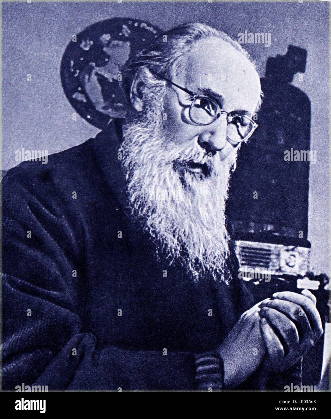 Pavel Dmitrijewitsch Korin (1892 - 1967) russischer Maler und Restaurator. Stockfoto