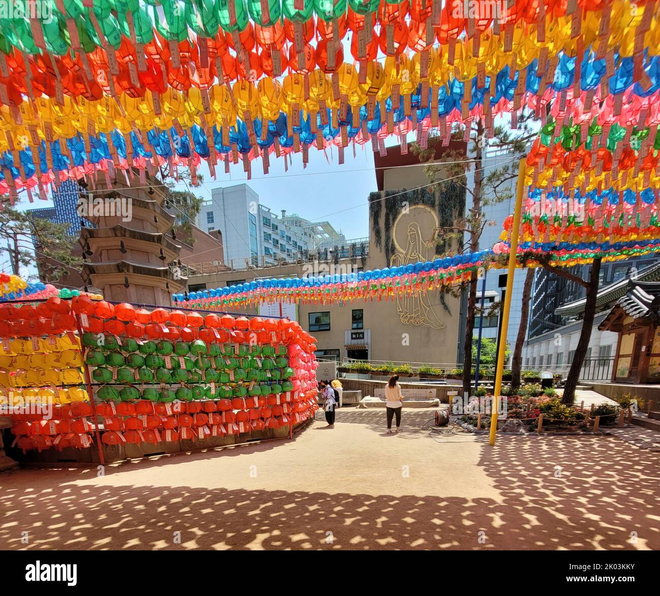 Jogyesa (Jogye-Tempel) ist der Haupttempel des Jogye-Ordens des ...