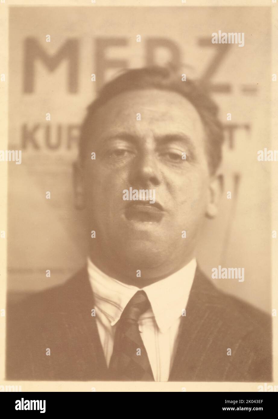 Kurt Schwitters , 1924-1925. Private Sammlung. Stockfoto