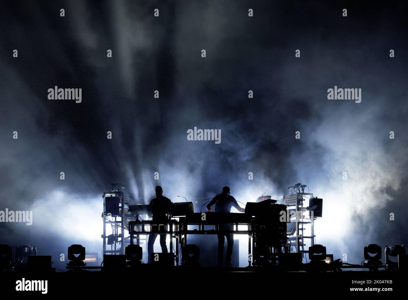 THE CHEMICAL BROTHERS SZIGET, Budapest, HUNGARY, 10/08/2016 Florent 'MrCrash' B. Stockfoto