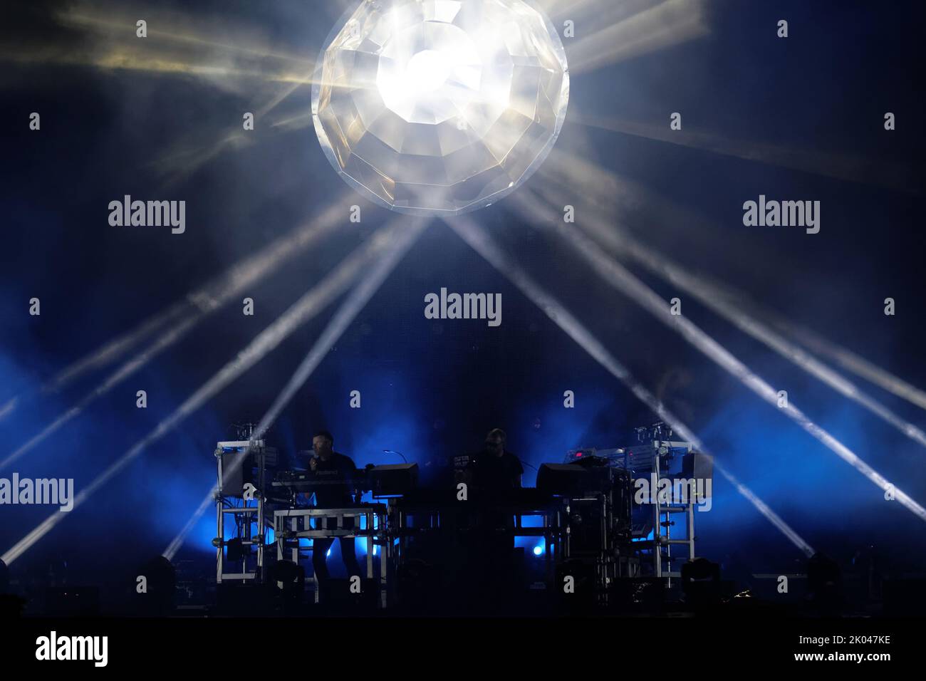 THE CHEMICAL BROTHERS SZIGET, Budapest, HUNGARY, 10/08/2016 Florent 'MrCrash' B. Stockfoto