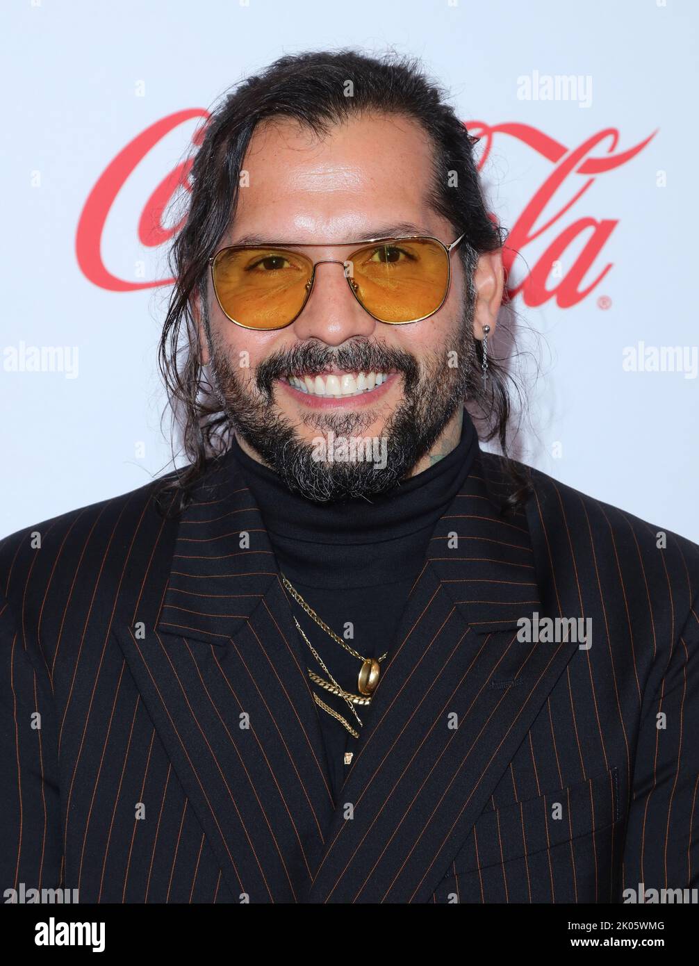 Beverly Hills, USA. 09. September 2022. Angel Manuel Soto trifft bei der Gala der National Hispanic Media Coalition Impact Awards ein, die am Freitag, den 9. September 2022, im Beverly Wilshire Four Seasons Hotel in Beverly Hills, CA, abgehalten wird. (Foto: Juan Pablo Rico/Sipa USA) Quelle: SIPA USA/Alamy Live News Stockfoto