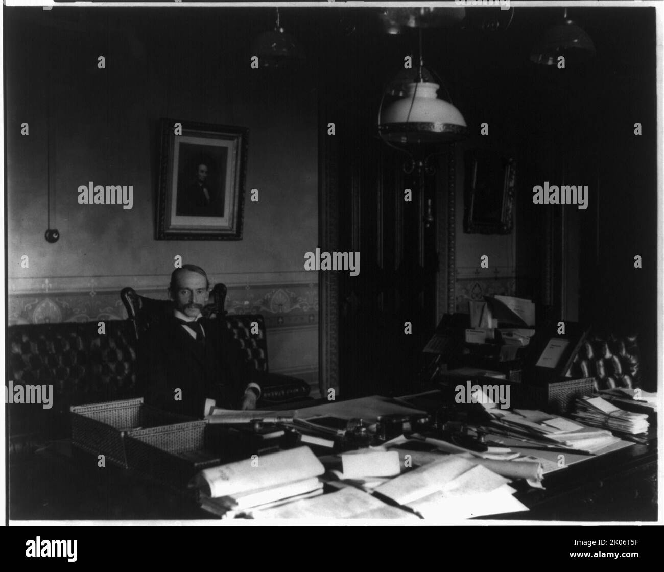 William R. Tag, zwischen c1890 und c1910. [Diplomat, Politiker und Jurist: Staatssekretär; assoziierte Justiz des Obersten Gerichtshofs der Vereinigten Staaten]. Stockfoto