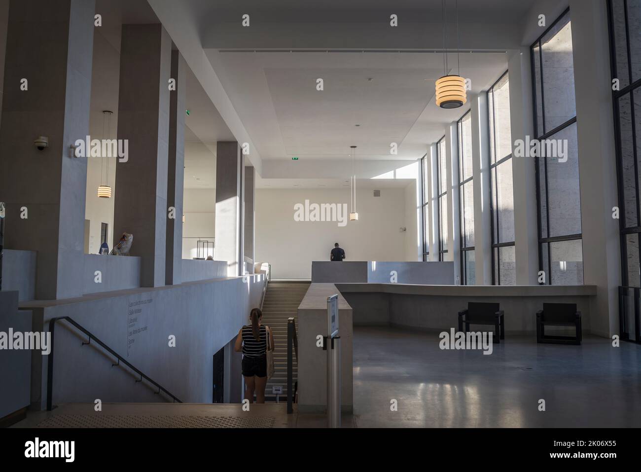 Museum für Moderne Kunst, Musée d'Art Moderne de Paris, ein großes Stadtmuseum, das der modernen und zeitgenössischen Kunst des 20.. Und 21.. Jahrhunderts gewidmet ist, Stockfoto