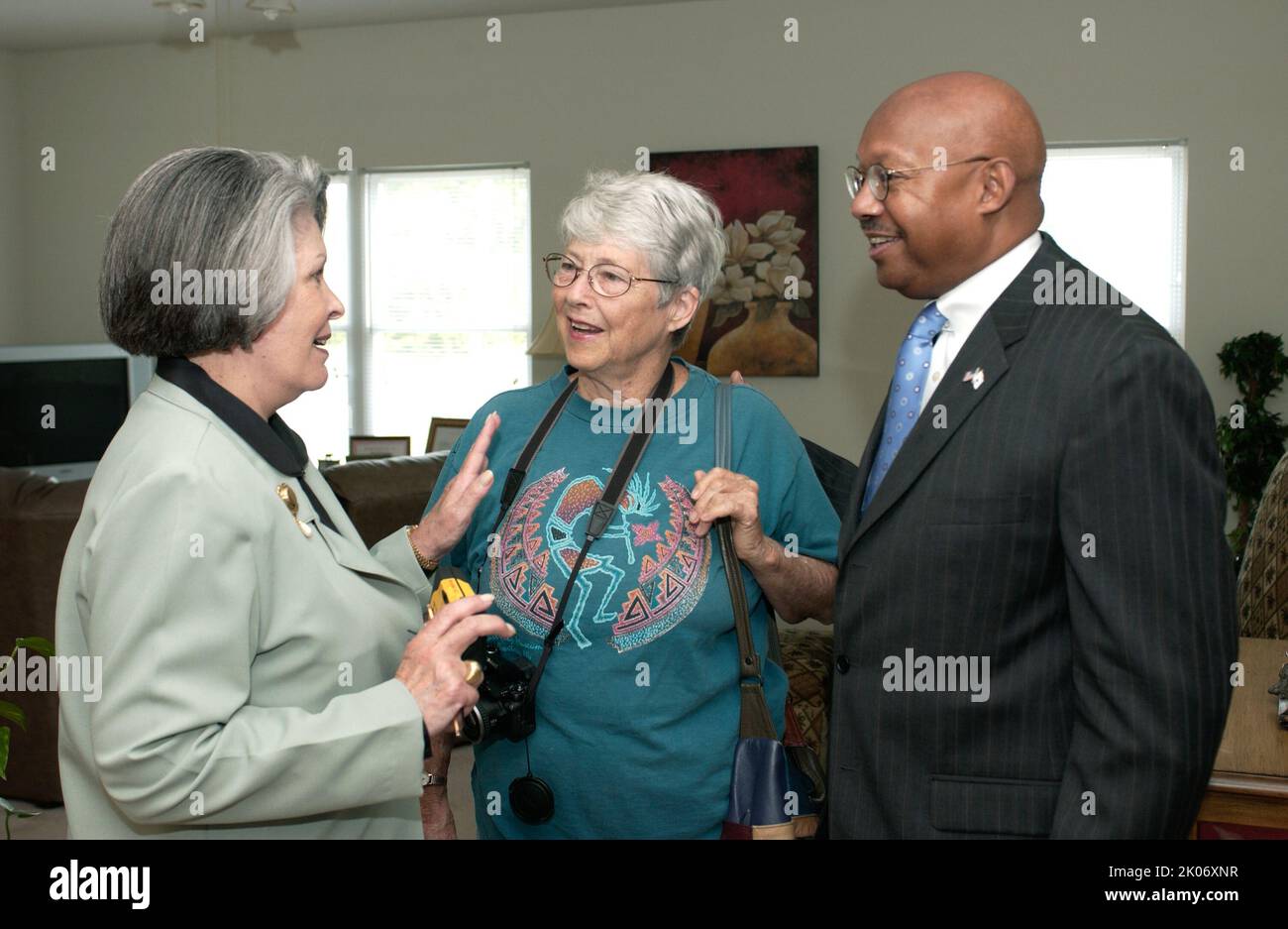 Besuch von Sekretär Alphonso Jackson in Bloomington, Indiana, wo er