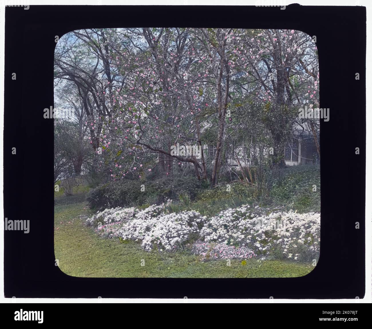 „Lyndhurst“, Finley Johnson Shepard House, 635 South Broadway, Tarrytown, New York., c1914. Stockfoto