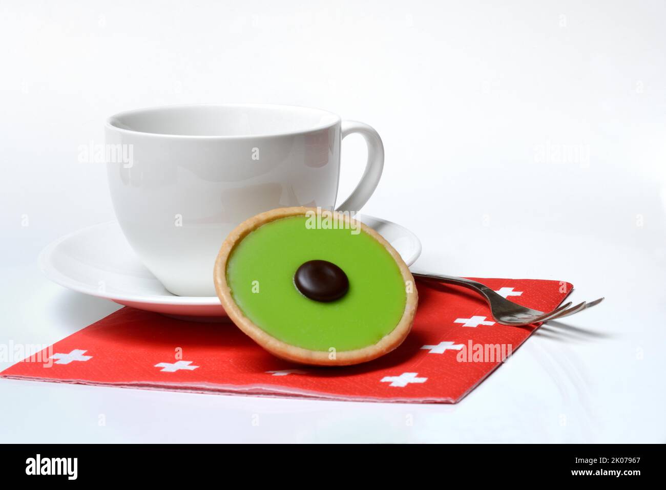 Karac, Konditorei aus der Schweiz, Törtchen Stockfoto