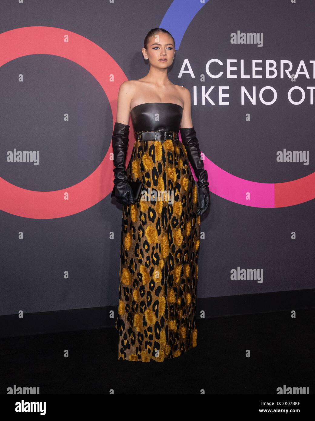 New York, Usa. 09. September 2022. Leni Klum kommt am Freitag, den 9.. September 2022, beim Bloomingdale's und Harper's BAZAAR fête bei Bloomingdale's in New York, NY, an. Foto von Gabriele Holtermann/UPI Kredit: UPI/Alamy Live News Stockfoto