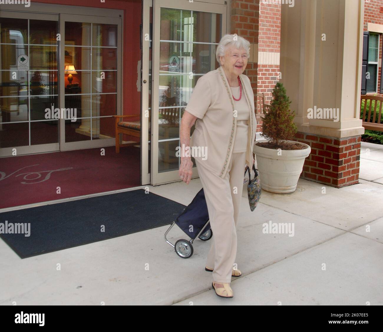 Aus einer Umfrage über von der Regierung finanzierte Immobilien der National Mortgage Association (Ginnie Mae) im Raum Washington, D.C.. Stockfoto