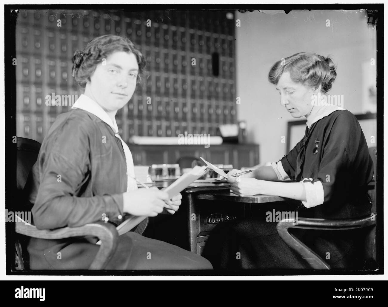 .. M L Simpson? M S Desmorn?, zwischen 1914 und 1917. Stockfoto