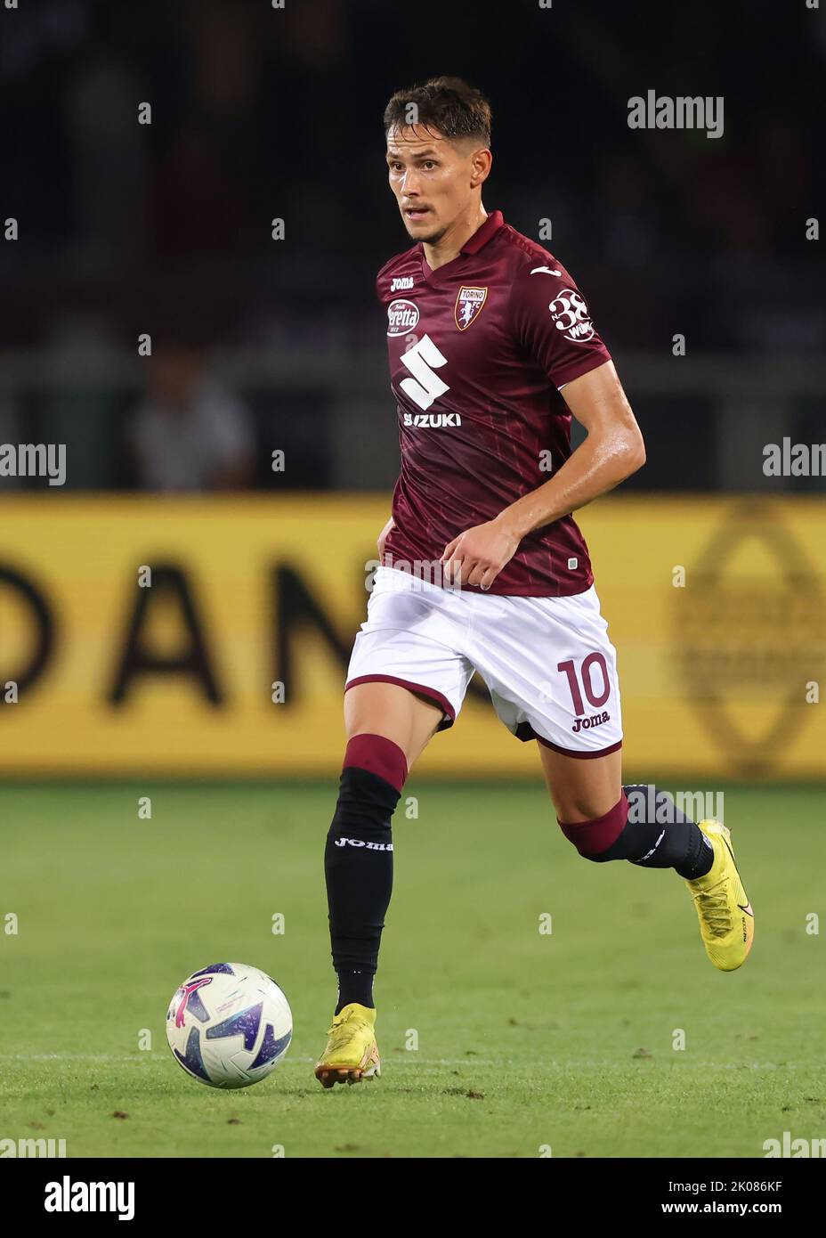 Turin, Italien, 5.. September 2022. Sasa Lukic vom FC Turin während des Spiels der Serie A im Stadio Grande Torino, Turin. Bildnachweis sollte lauten: Jonathan Moscrop / Sportimage Stockfoto