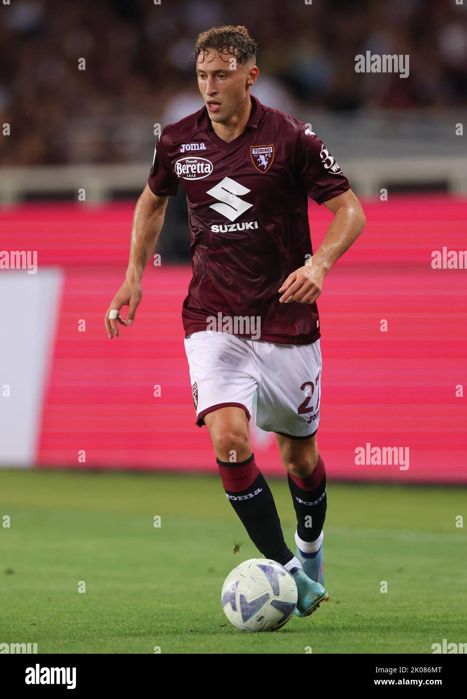 Turin, Italien, 5.. September 2022. Mergim Vojvoda vom FC Turin während des Spiels der Serie A im Stadio Grande Torino, Turin. Bildnachweis sollte lauten: Jonathan Moscrop / Sportimage Stockfoto