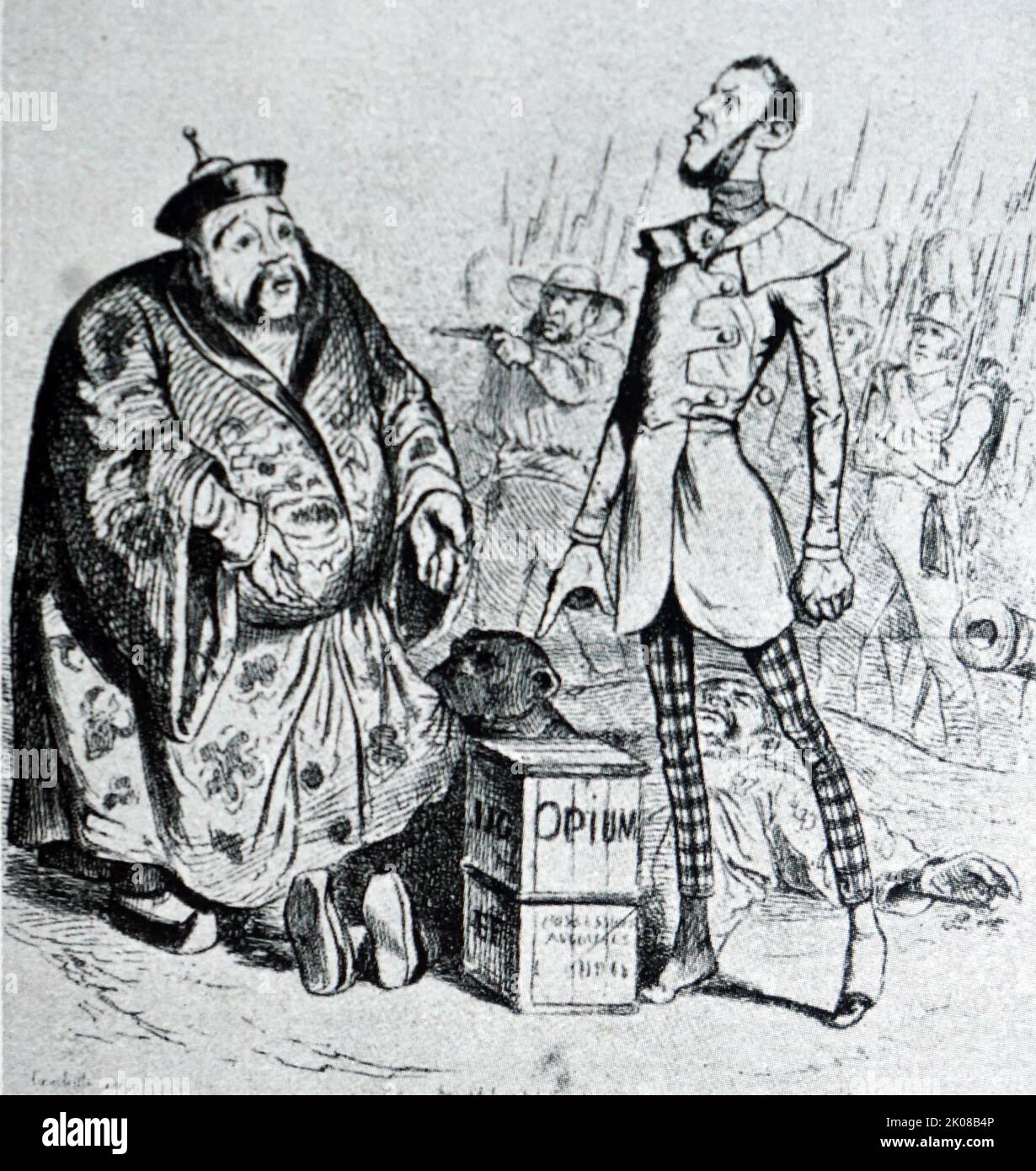 Opiumkrieg China Karikatur Fotos Und Bildmaterial In Hoher Aufl sung opiumkrieg-china-karikatur-fotos-und-bildmaterial-in-hoher-aufl-sung