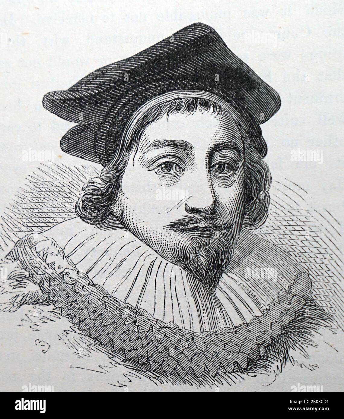 Sir Edward Coke (1. Februar 1552 - 3. September 1634) war ein englischer Rechtsanwalt, Richter und Politiker, der als der größte Jurist der elisabethanischen und jakobanischen Ära gilt Stockfoto